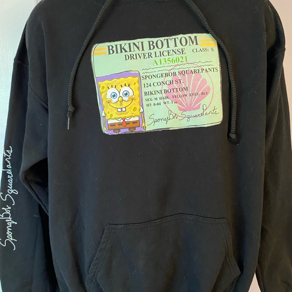 Nickelodeon Sponge Bob sweatshirt a excellent used condition -L